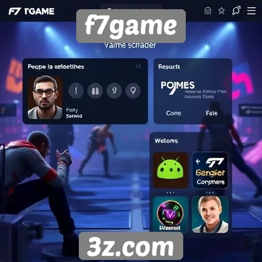 melhorias na interface de usuário do f7game