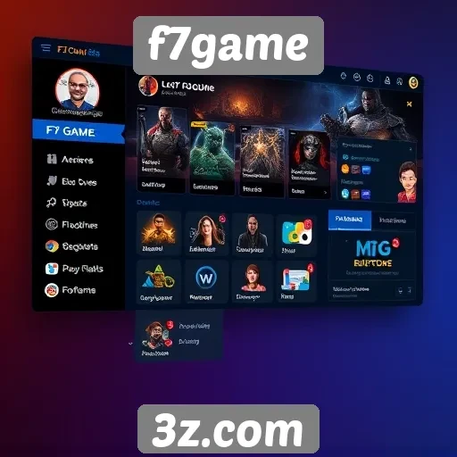 Interface do f7game otimizada para experiência do usuário